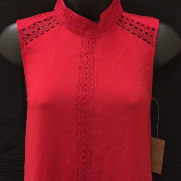 🎉3xHP🎉Rachel Roy Red Sleeveless Dress, XS - Picture 3 of 9